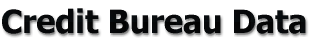 Credit Bureau Data